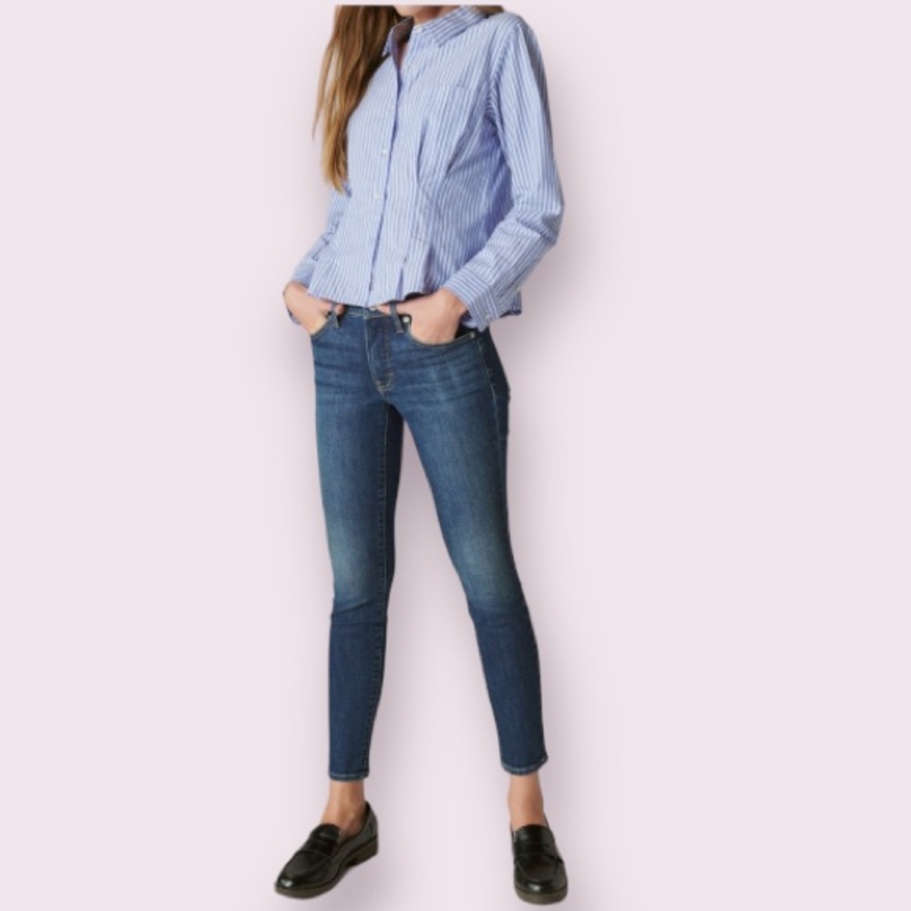 Lucky Brand Ava Mid Rise Skinny Jeans